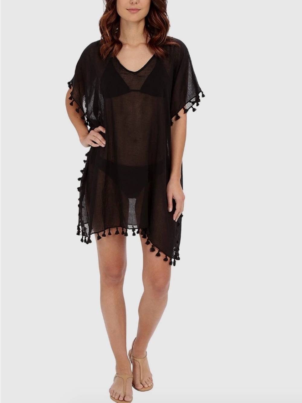 West Loop black swimsuit cover-up OSFM.  NWT